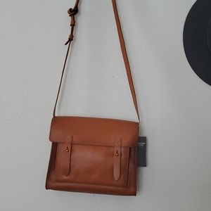 A + F | Genuine Leather crossbody purse